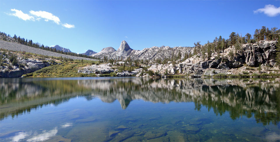 Photo of Dollar Lake and Fin Dome, Kings Canyon National Park, CA