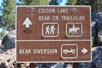 Bear Creek sign