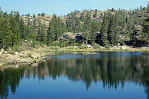 Crooked Lake, Grouse Ridge, Nevada County, CA