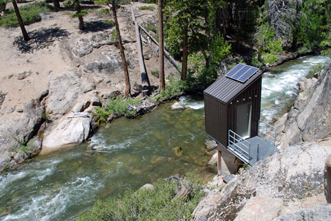 Gauging Station on Stanislaus River at Kennedy Meadows, Tuolumne County, California